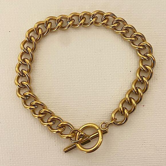 Stainless Steel Chain Link Bracelet - Picture 3 of 3